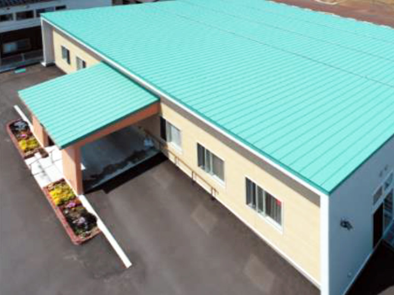 2020年某デイサービス新築工事（屋根・外壁・雨樋工事）