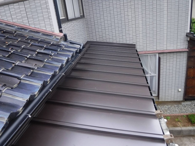 2023年住宅下屋張り替え工事